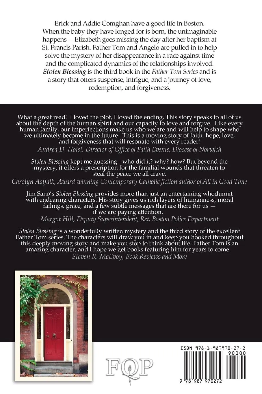 Rückseite: 9781987970272 | Stolen Blessing | Jim Sano | Taschenbuch | Englisch | 2021