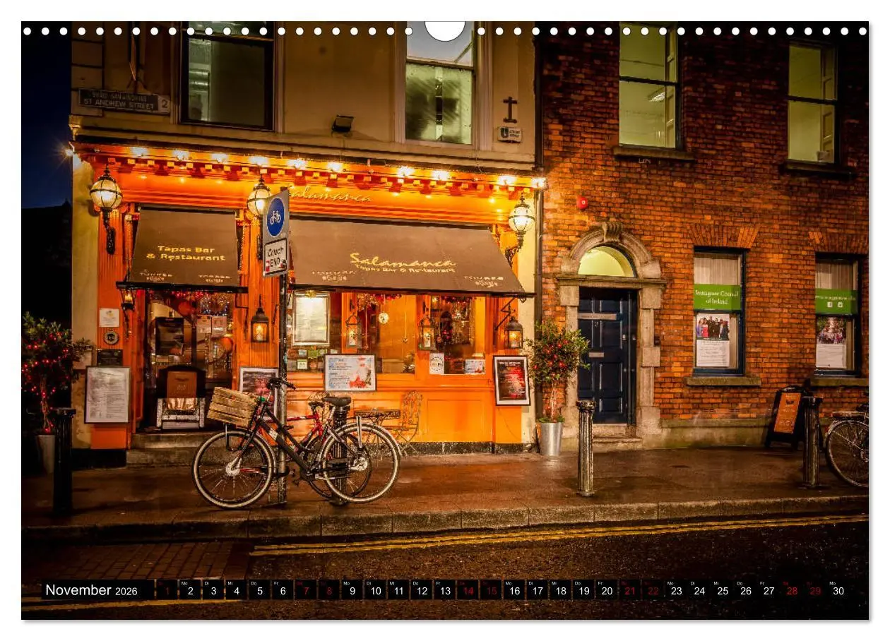 Bild: 9783457880272 | Dublin (Wandkalender 2026 DIN A3 quer), CALVENDO Monatskalender | 2026