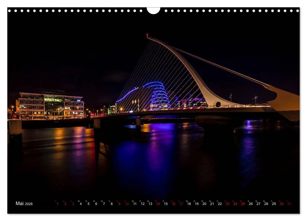 Bild: 9783457880272 | Dublin (Wandkalender 2026 DIN A3 quer), CALVENDO Monatskalender | 2026