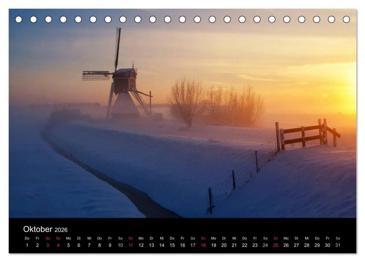 Bild: 9783516040272 | HOLLÄNDISCHE LANDSCHAFTEN: ALBLASSERWAARD 2026 (Tischkalender 2026...