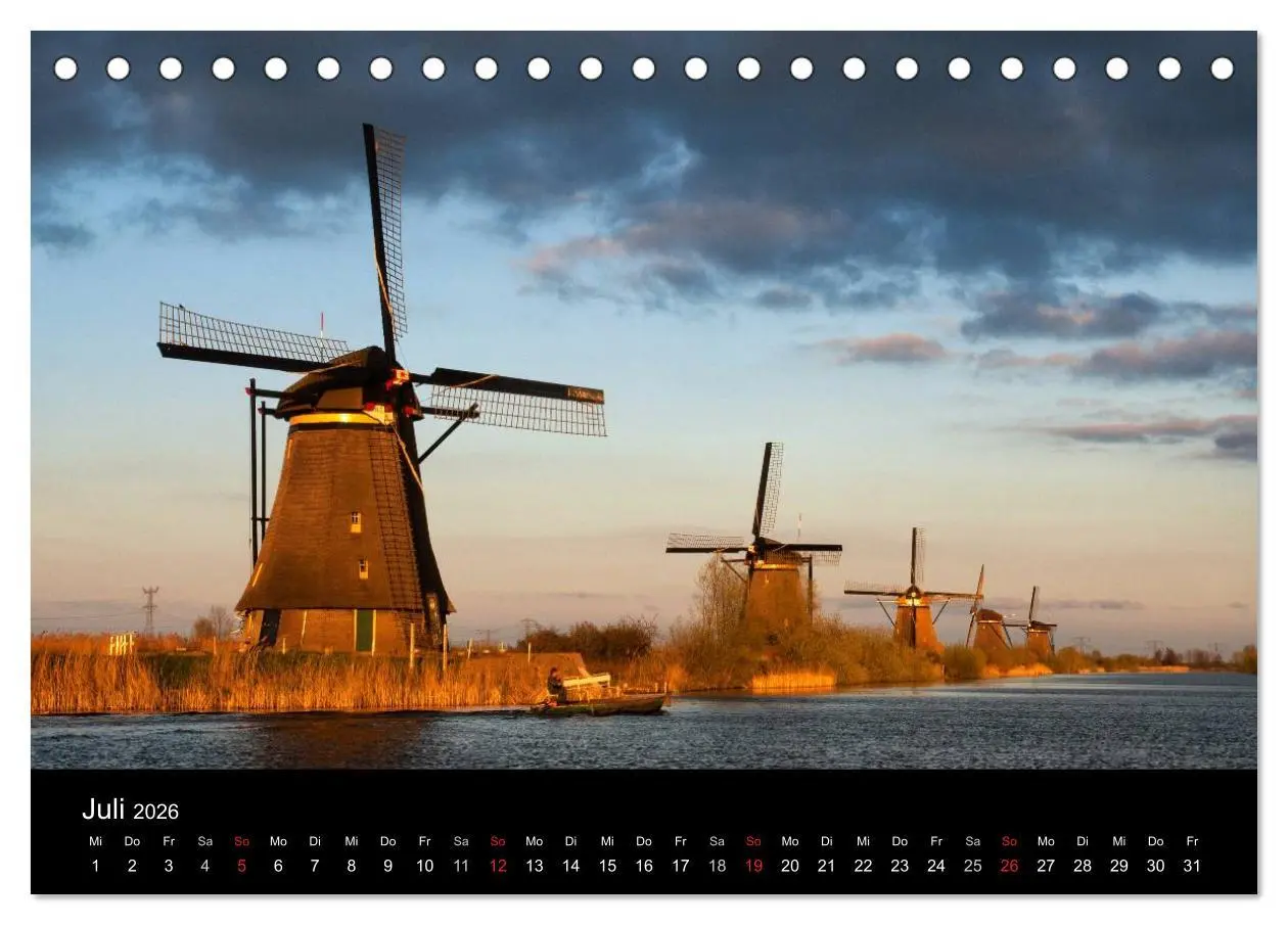 Bild: 9783516040272 | HOLLÄNDISCHE LANDSCHAFTEN: ALBLASSERWAARD 2026 (Tischkalender 2026...