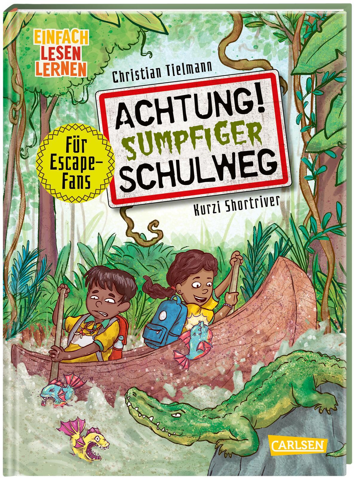 Cover: 9783551690272 | Achtung!: Sumpfiger Schulweg | Christian Tielmann | Buch | Achtung!