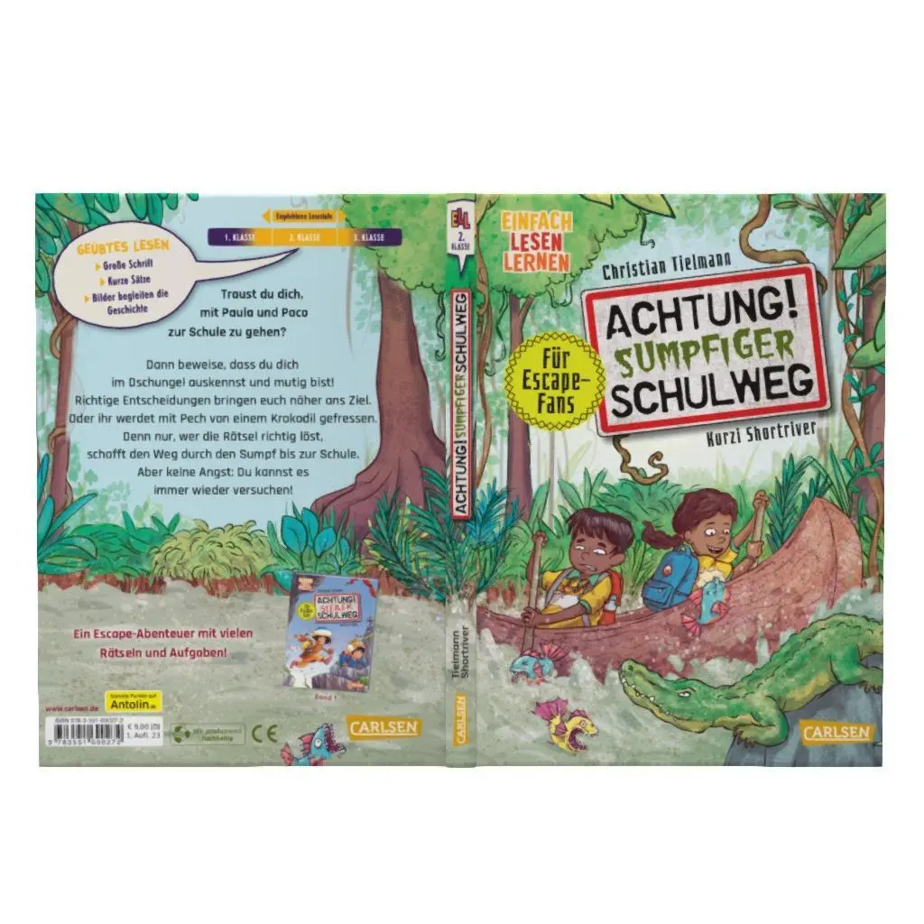 Bild: 9783551690272 | Achtung!: Sumpfiger Schulweg | Christian Tielmann | Buch | Achtung!