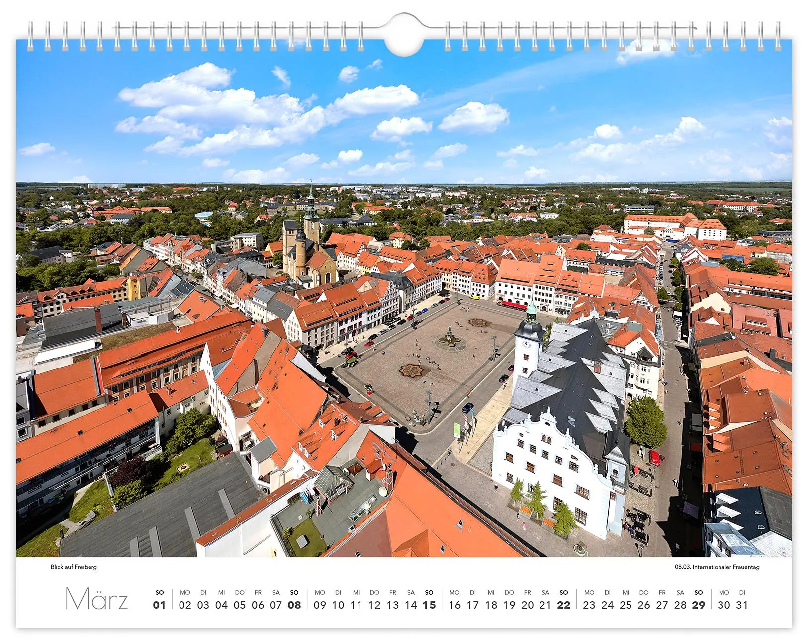 Bild: 9783910680272 | Kalender Osterzgebirge 2026 | 40 x 30 cm weißes Kalendarium | Schubert