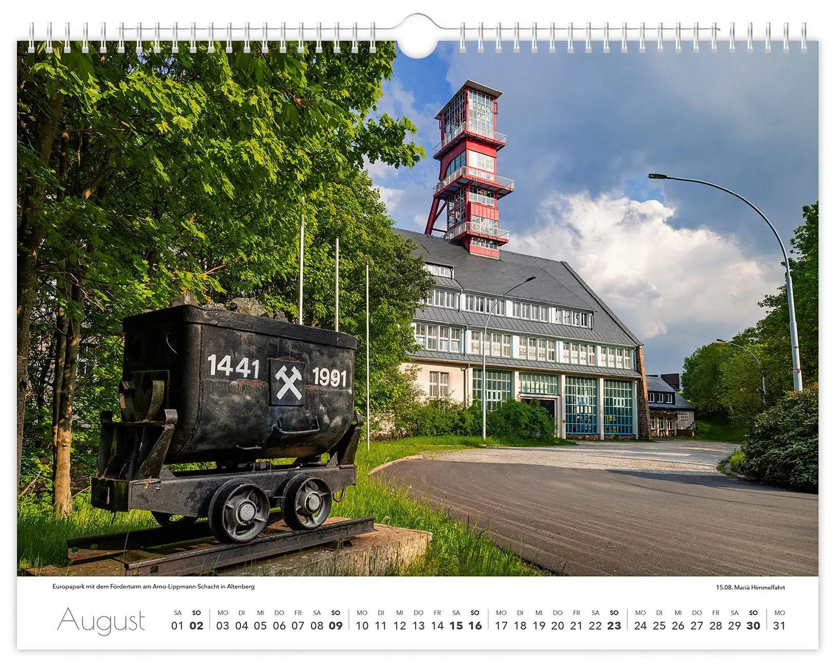 Bild: 9783910680272 | Kalender Osterzgebirge 2026 | 40 x 30 cm weißes Kalendarium | Schubert