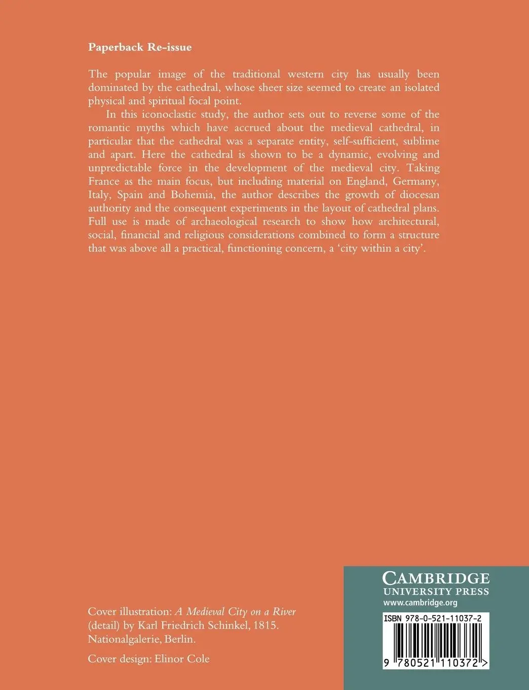 Rückseite: 9780521110372 | The Cathedral | The Social and Architectural Dynamics of Construction