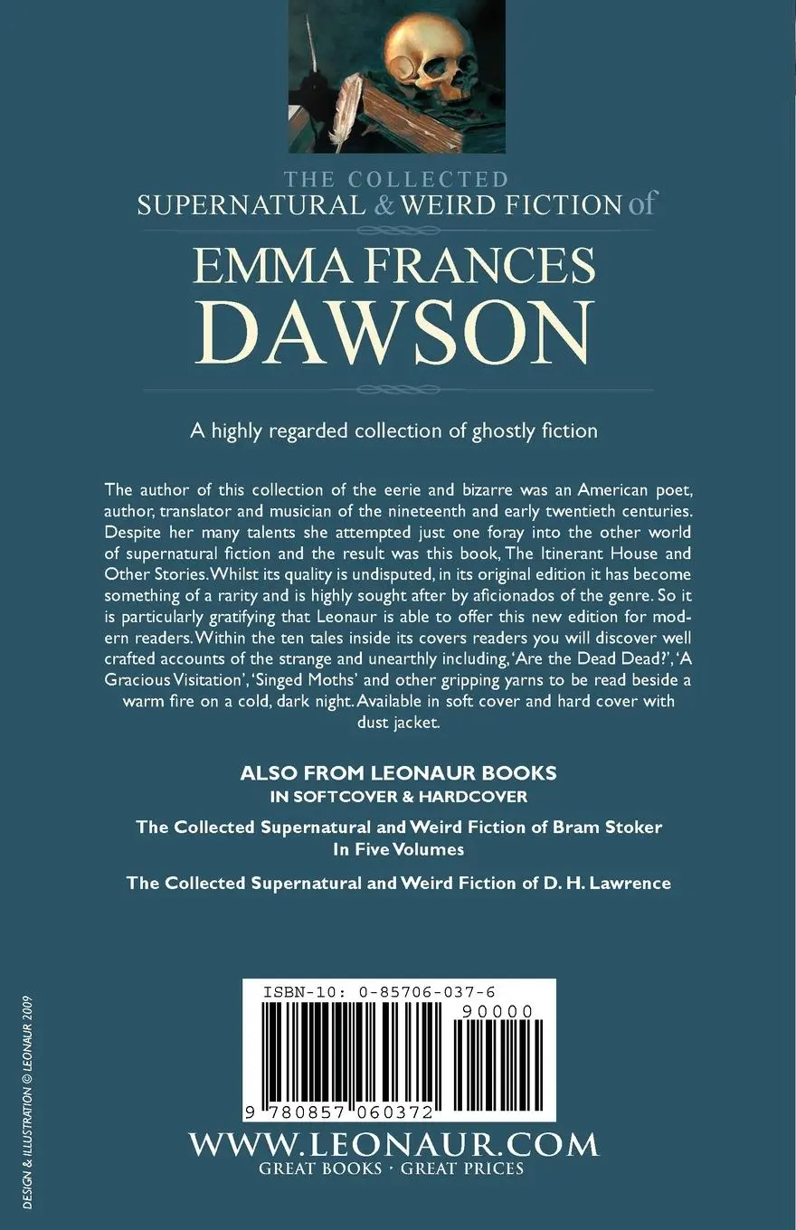 Rückseite: 9780857060372 | The Collected Supernatural and Weird Fiction of Emma Frances Dawson