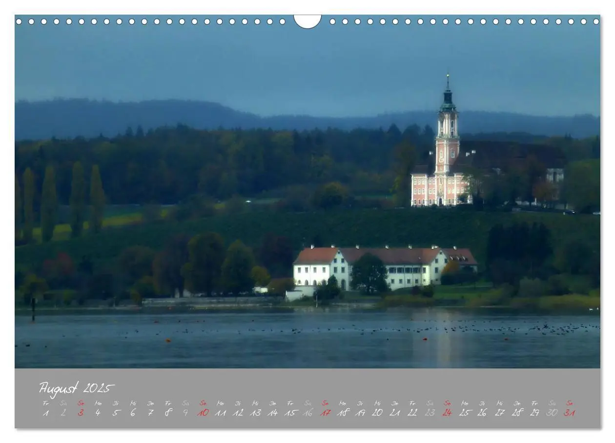 Bild: 9783435470372 | Farbrausch Bodensee (Wandkalender 2025 DIN A3 quer), CALVENDO...