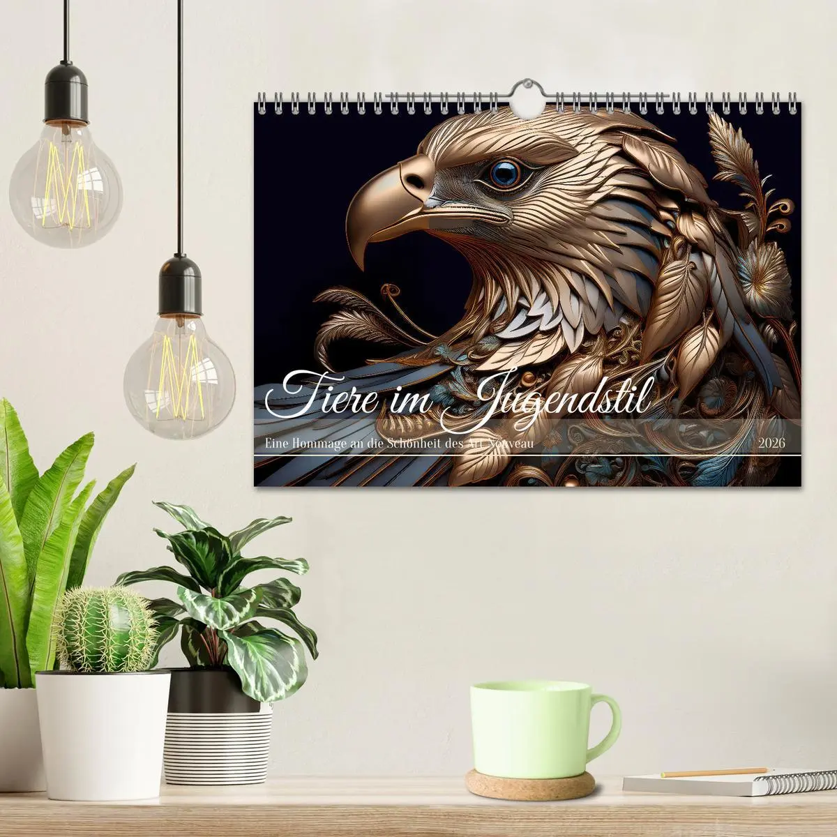 Bild: 9783457320372 | Tiere im Jugendstil - Eine Hommage an die Schönheit des Art Nouveau...