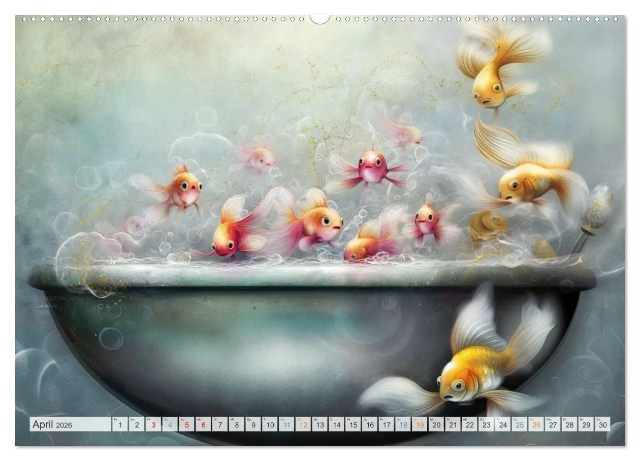 Bild: 9783516030372 | Wasserschlacht mit Flauschalarm (hochwertiger Premium Wandkalender...