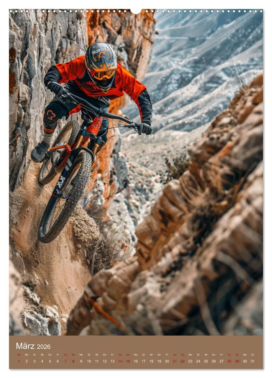 Bild: 9783516270372 | Freeride Adrenalin (hochwertiger Premium Wandkalender 2026 DIN A2...