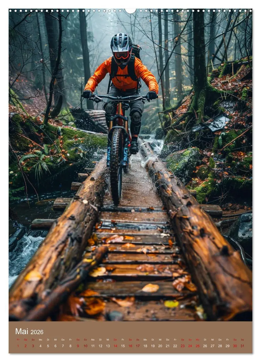 Bild: 9783516270372 | Freeride Adrenalin (hochwertiger Premium Wandkalender 2026 DIN A2...