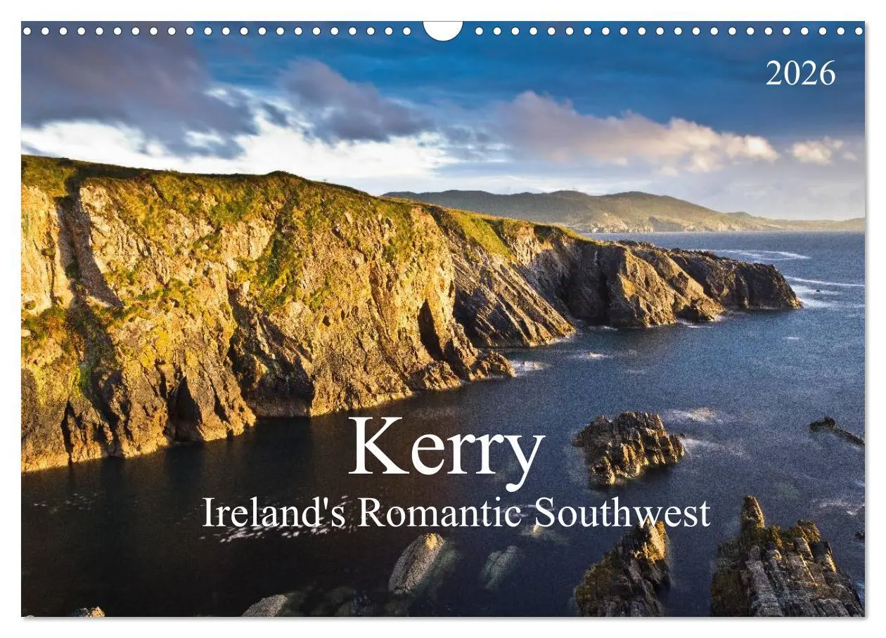 Cover: 9783516580372 | Kerry - Ireland's Romantic Southwest (Wall Calendar 2026 DIN A3...