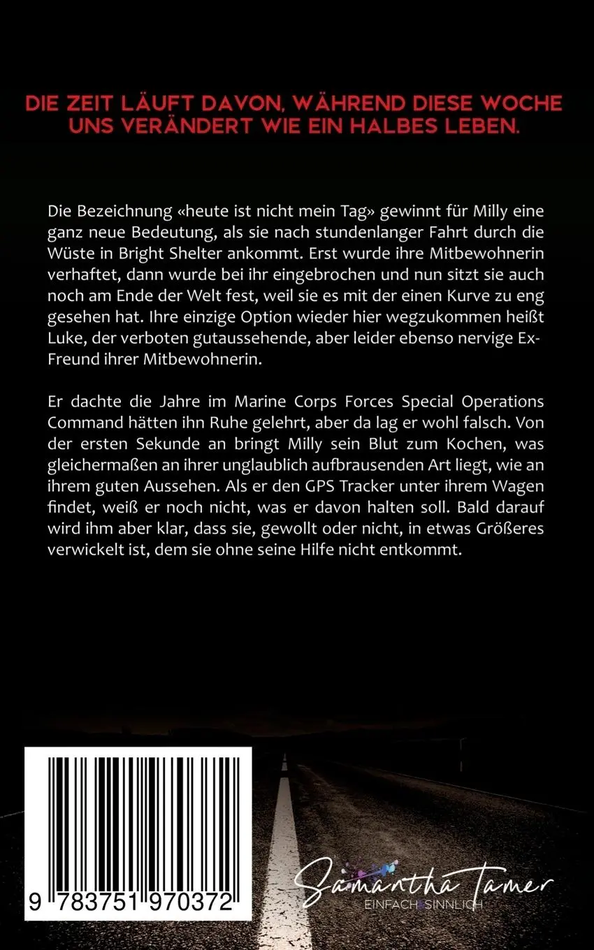 Rückseite: 9783751970372 | You're My Bright Shelter | Samantha Tamer | Taschenbuch | 298 S.