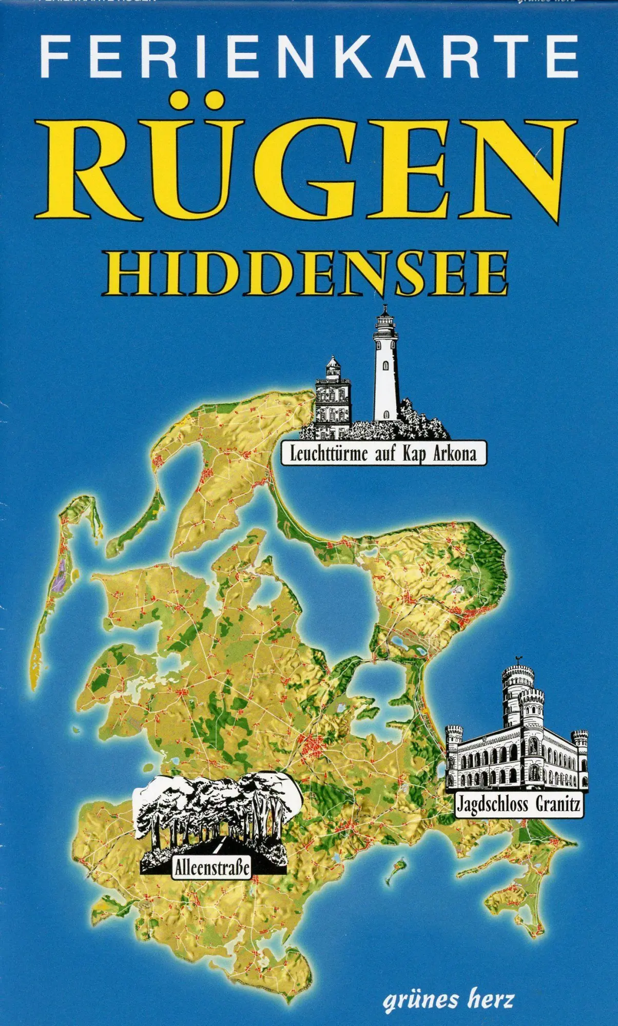 Cover: 9783866360372 | Ferienkarte Rügen 1: 100 000 | (Land-)Karte | Ferienkarten | Deutsch