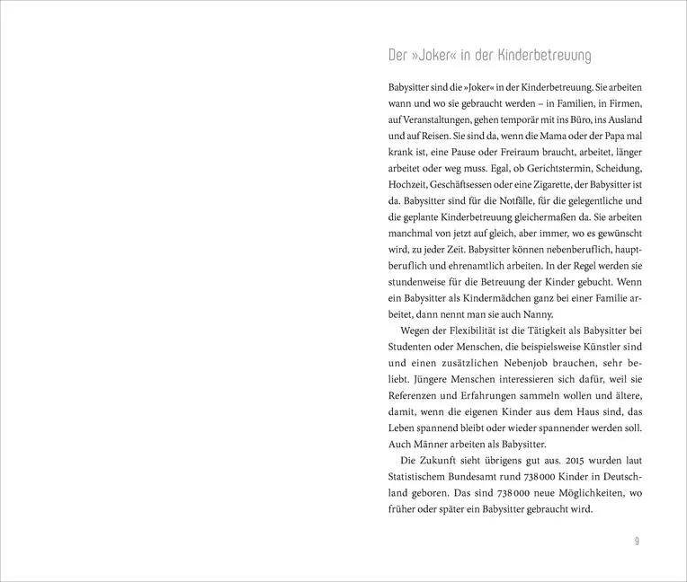 Bild: 9783957990372 | Die Babysitterfibel | Barbara Sommerer | Taschenbuch | 112 S. | 2017
