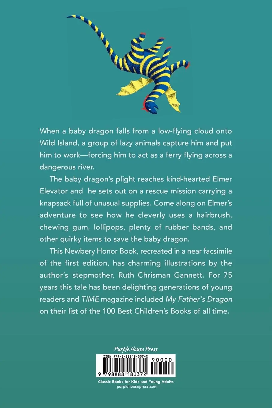 Rückseite: 9798888180372 | My Father's Dragon | 75th Anniversary Edition | Ruth Stiles Gannett