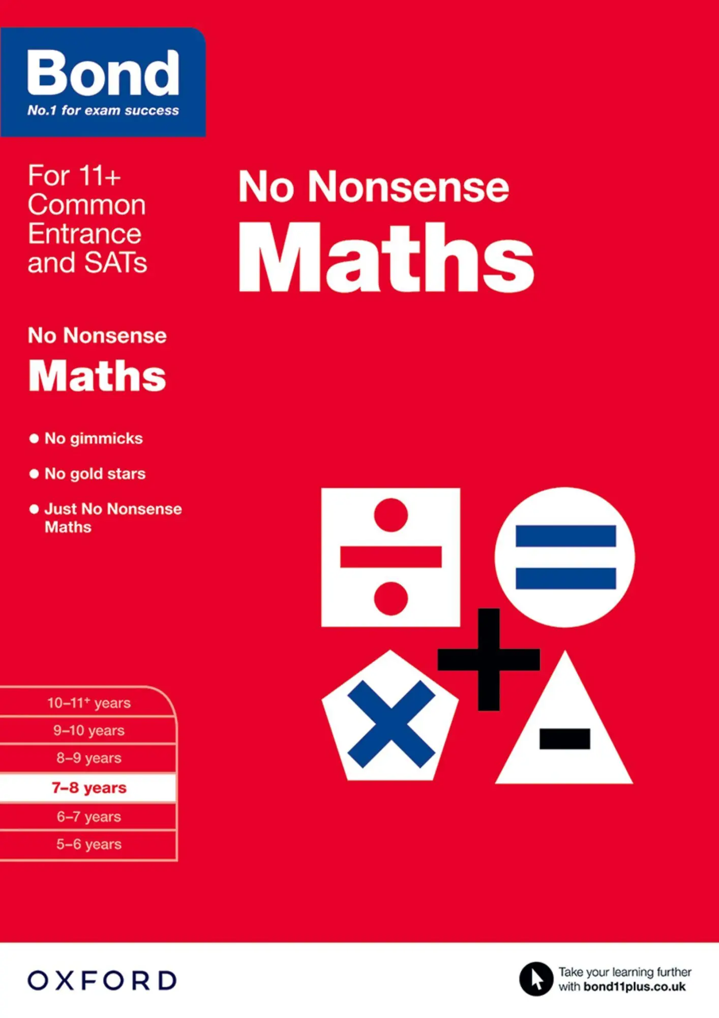 Cover: 9780192740472 | Bond: Maths: No Nonsense | 7-8 years | Sarah Lindsay (u. a.) | Buch