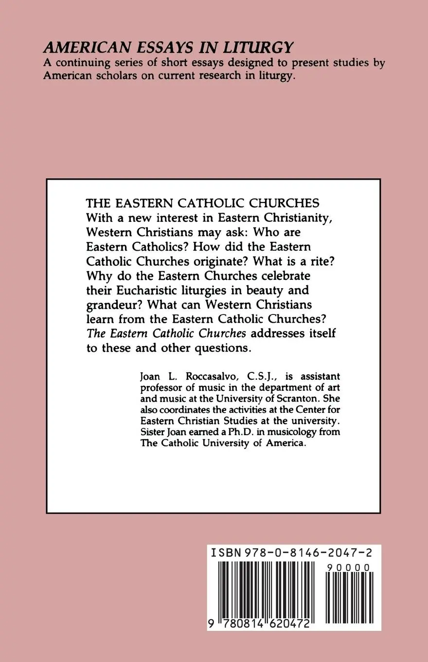 Rückseite: 9780814620472 | The Eastern Catholic Churches | Joan L. Roccasalvo | Taschenbuch