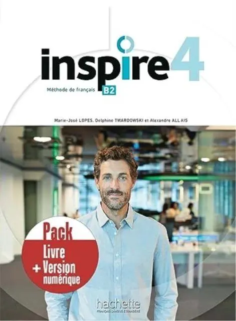 Cover: 9782017230472 | Inspire 4 - Pack Livre de l'eleve + version numerique. B2 | Etrangere