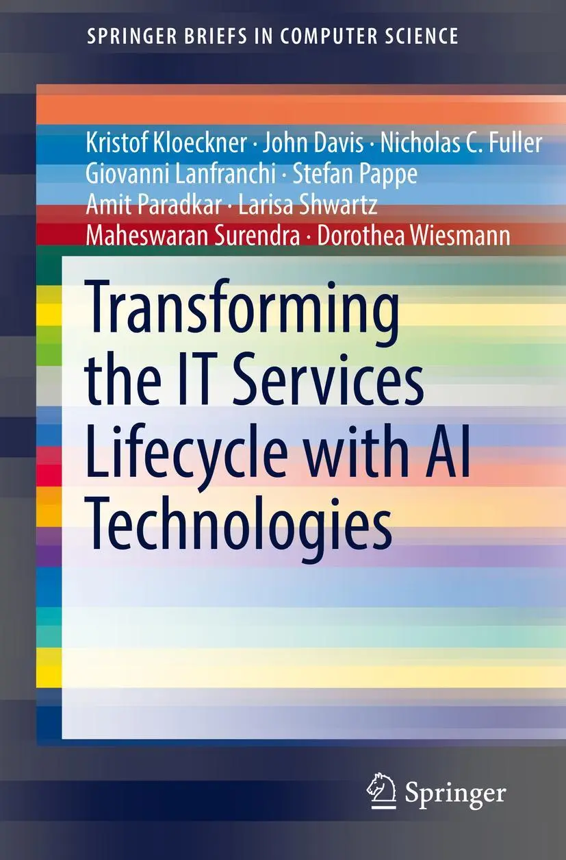Cover: 9783319940472 | Transforming the IT Services Lifecycle with AI Technologies | Buch