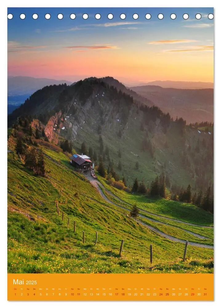 Bild: 9783383820472 | Das Allgäu - eine Landschaft wie im Märchen (Tischkalender 2025 DIN...