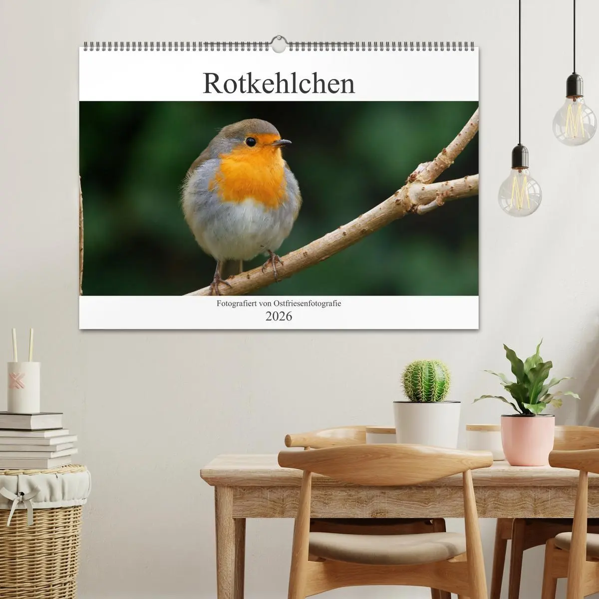 Bild: 9783457620472 | Rotkehlchen - Fotografiert von Ostfriesenfotografie (Wandkalender...