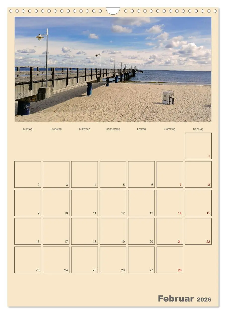 Bild: 9783516330472 | Usedom Ostsee - Terminplaner (Wandkalender 2026 DIN A3 hoch),...