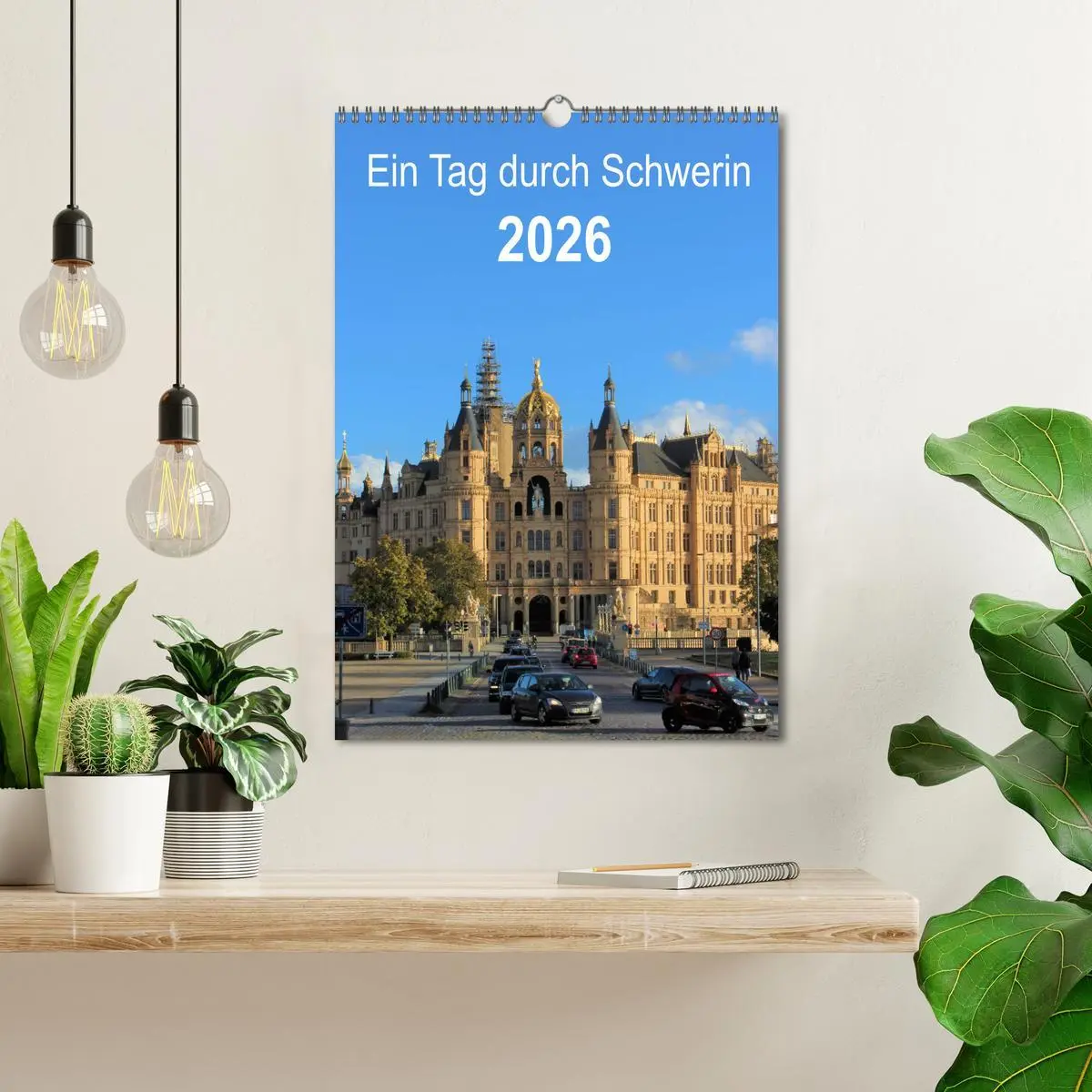Bild: 9783516400472 | Ein Tag durch Schwerin (Wandkalender 2026 DIN A3 hoch), CALVENDO...