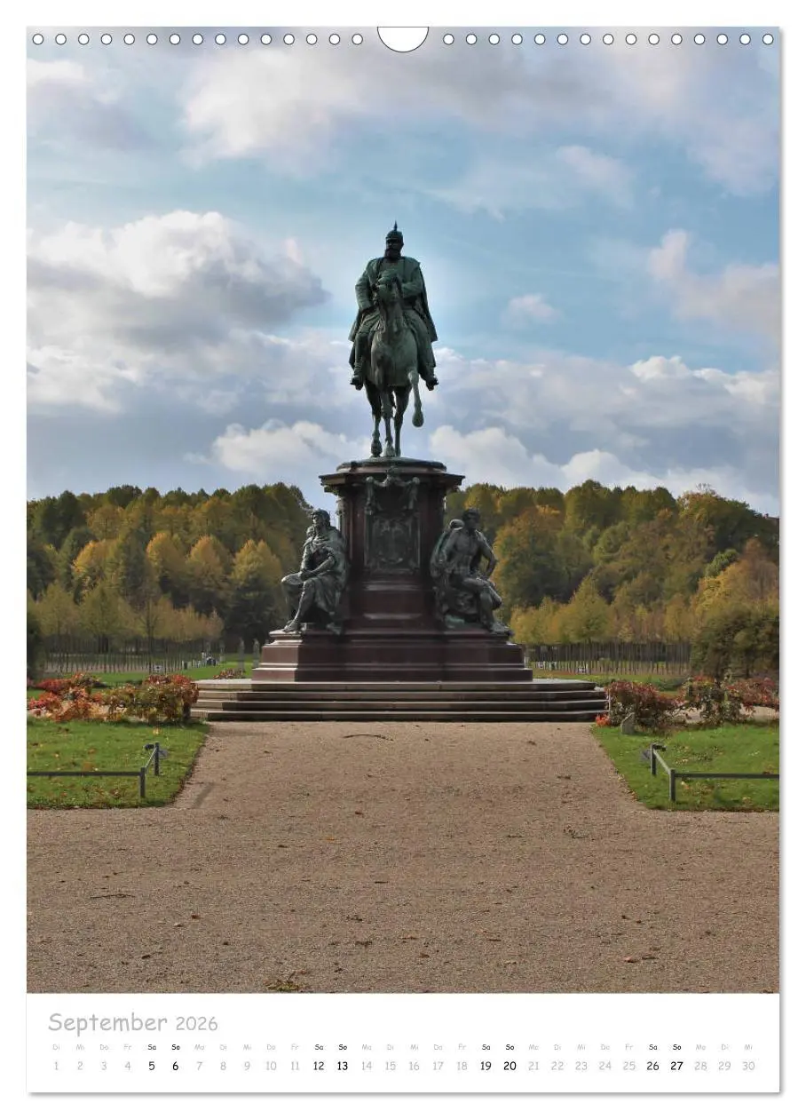 Bild: 9783516400472 | Ein Tag durch Schwerin (Wandkalender 2026 DIN A3 hoch), CALVENDO...