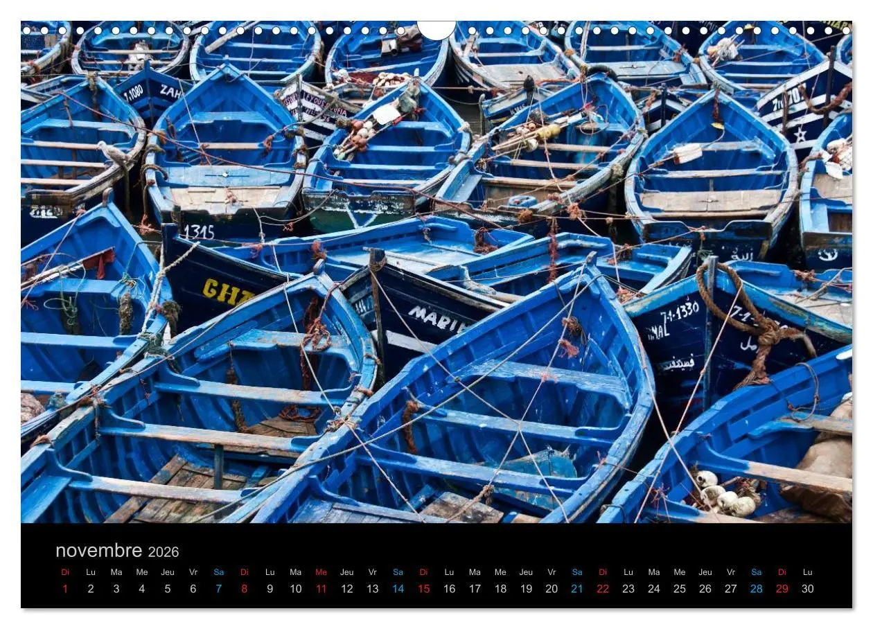 Bild: 9783516570472 | COULEURS DU MAROC (Calendrier mural 2026 DIN A3 vertical), CALVENDO...