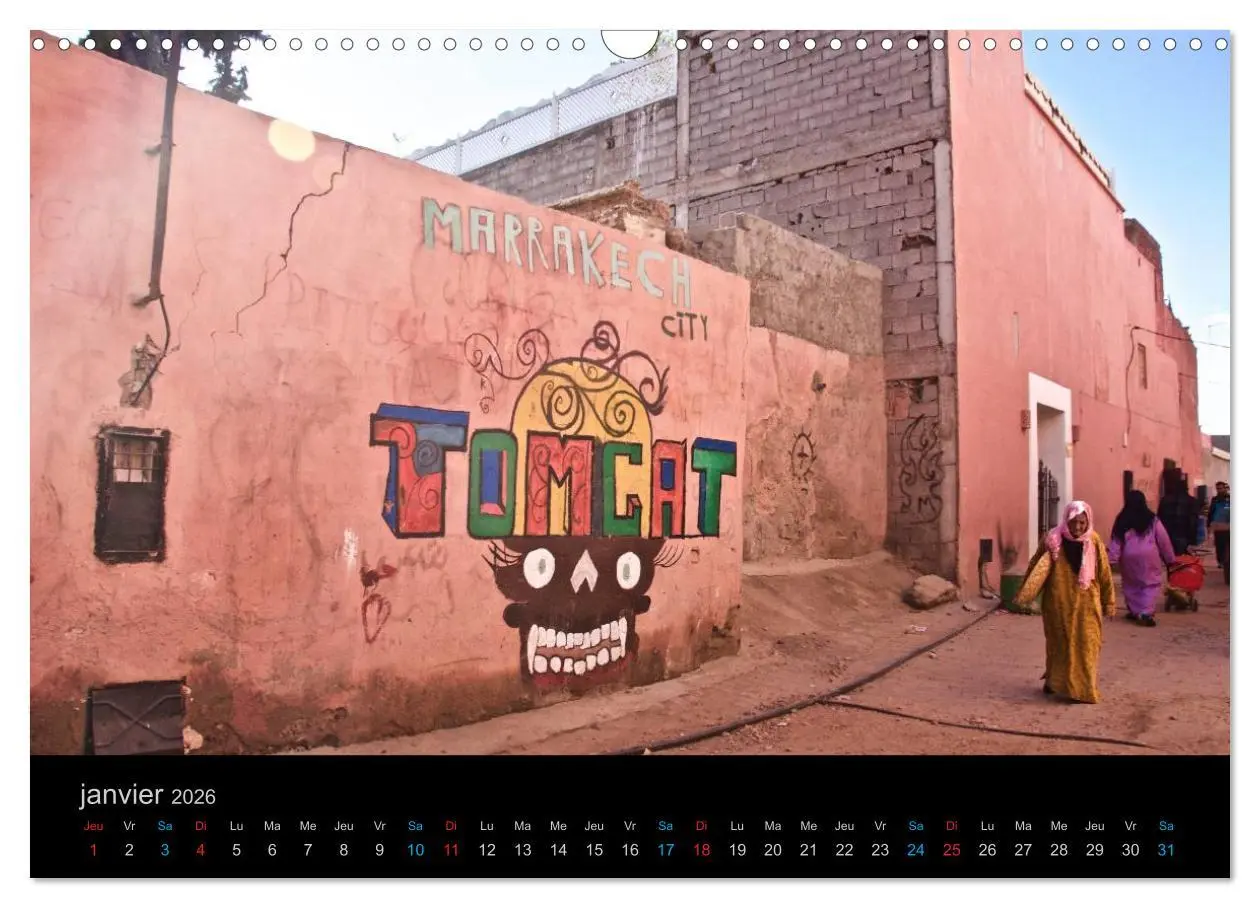 Bild: 9783516570472 | COULEURS DU MAROC (Calendrier mural 2026 DIN A3 vertical), CALVENDO...