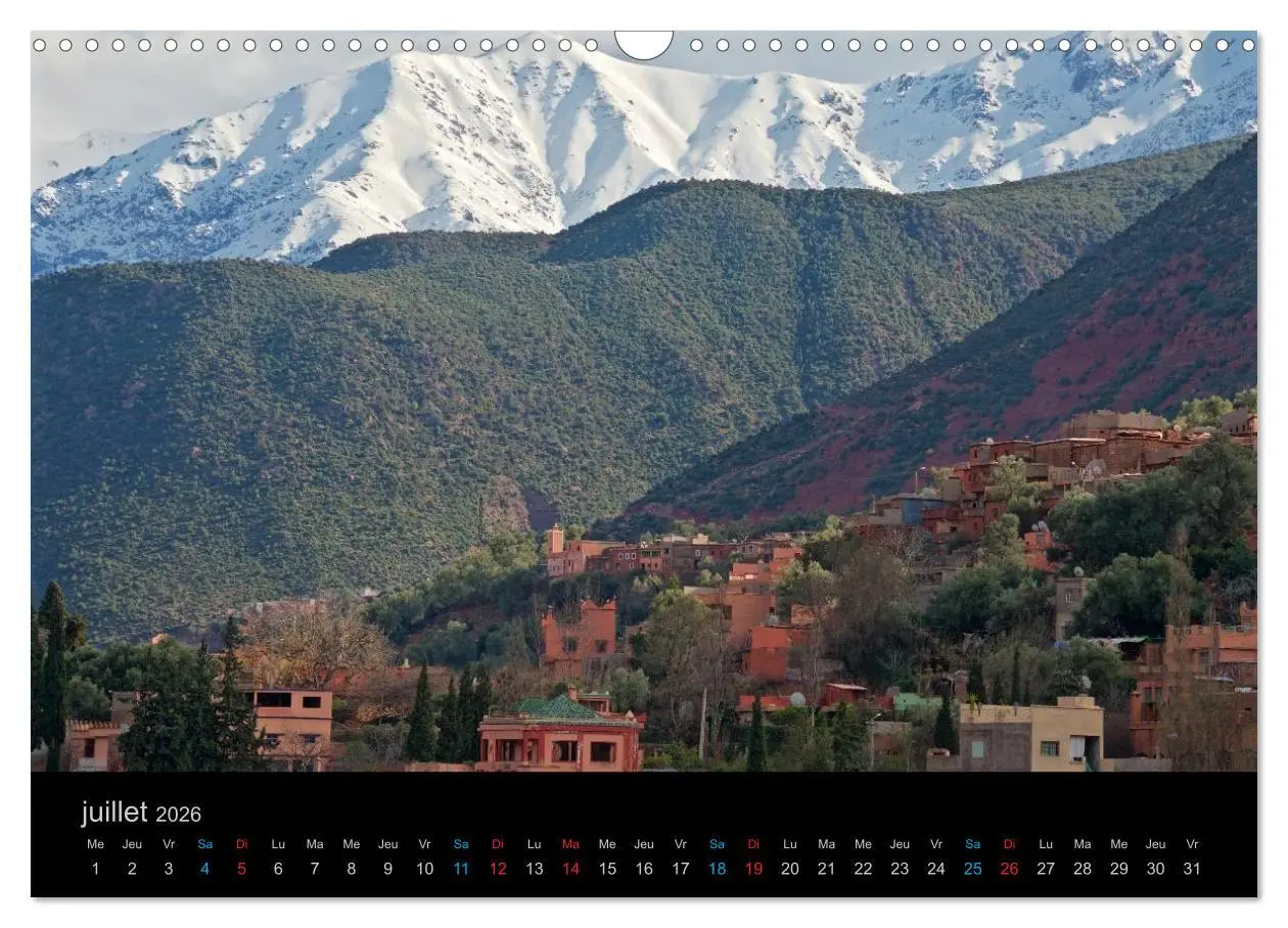 Bild: 9783516570472 | COULEURS DU MAROC (Calendrier mural 2026 DIN A3 vertical), CALVENDO...