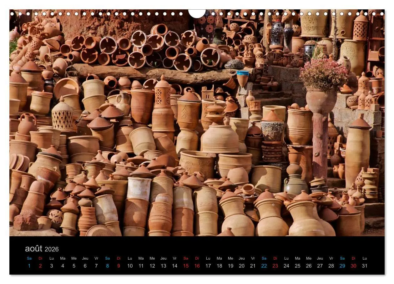 Bild: 9783516570472 | COULEURS DU MAROC (Calendrier mural 2026 DIN A3 vertical), CALVENDO...