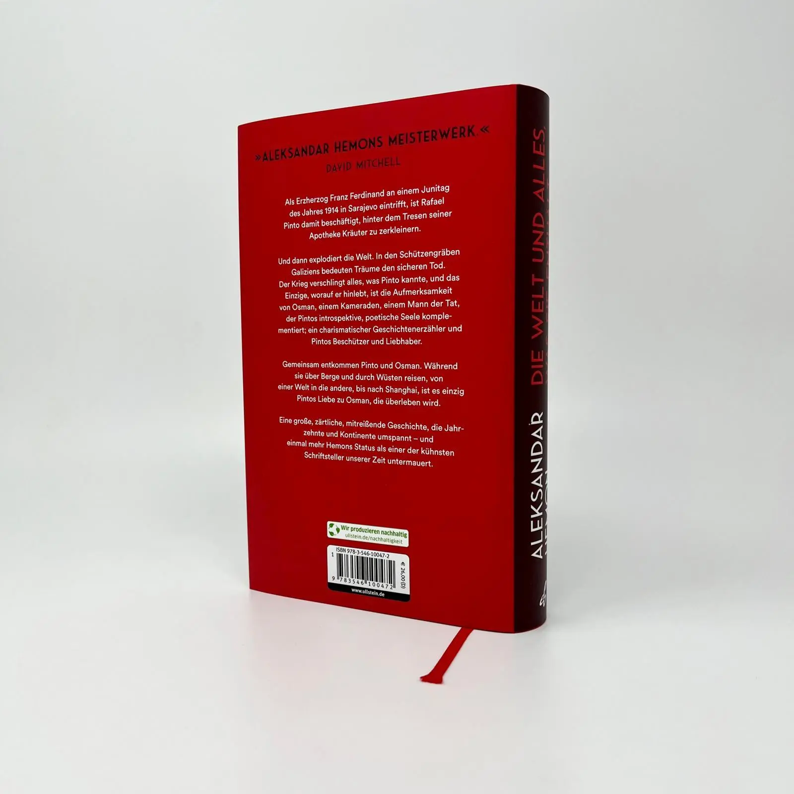 Bild: 9783546100472 | Die Welt und alles, was sie enthält | Aleksandar Hemon | Buch | 400 S.