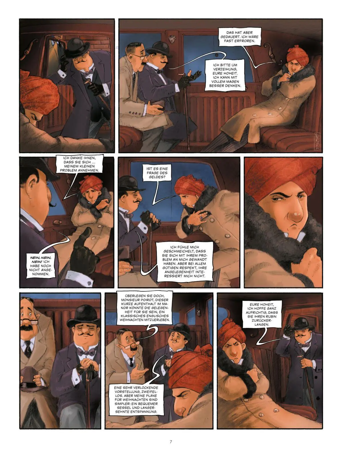 Bild: 9783551810472 | Agatha Christie Classics: Der Weihnachtspudding | Isabelle Bottier