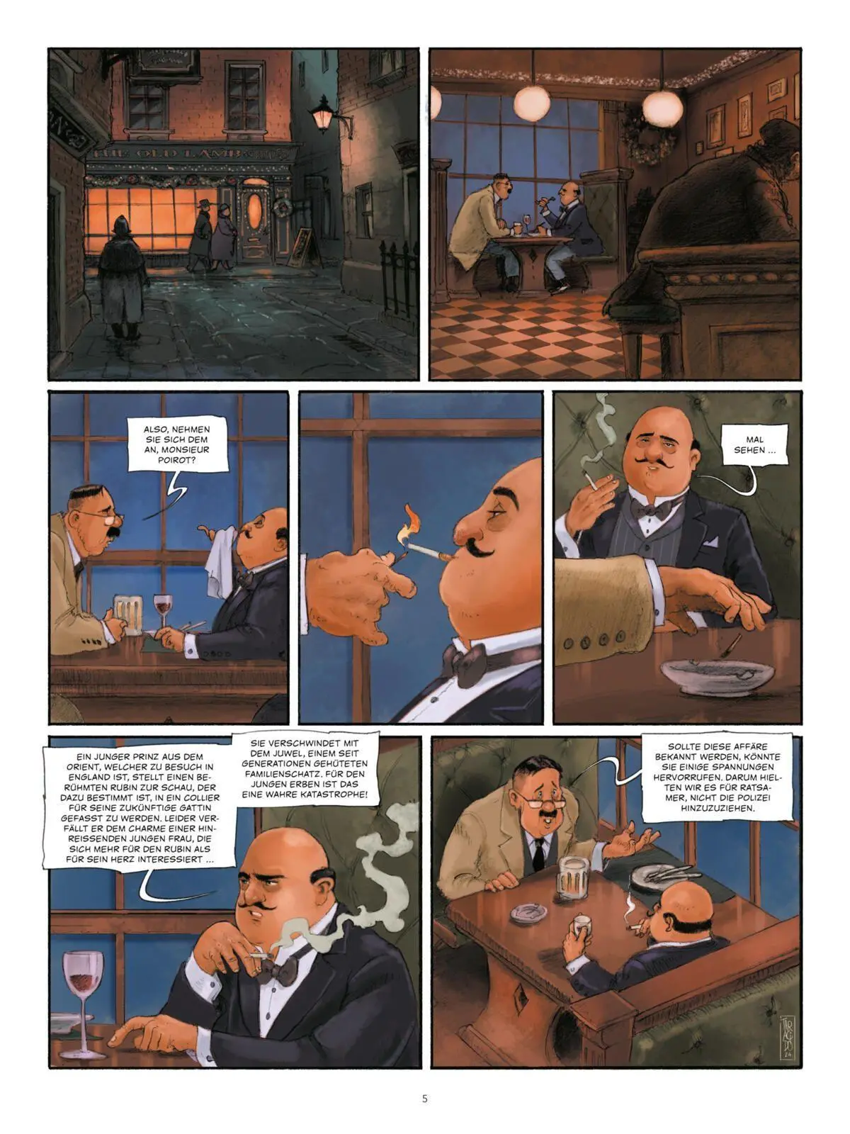 Bild: 9783551810472 | Agatha Christie Classics: Der Weihnachtspudding | Isabelle Bottier