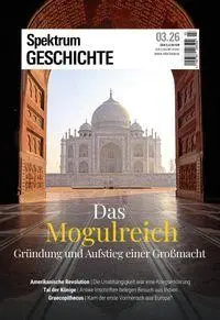 Cover: 9783690410472 | Spektrum Geschichte 3/2026 - Das Mogulreich | Wissenschaft | Buch