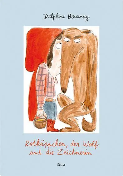 Cover: 9783711740472 | Rotkäppchen, der Wolf und die Zeichnerin | Delphine Bournay | Buch
