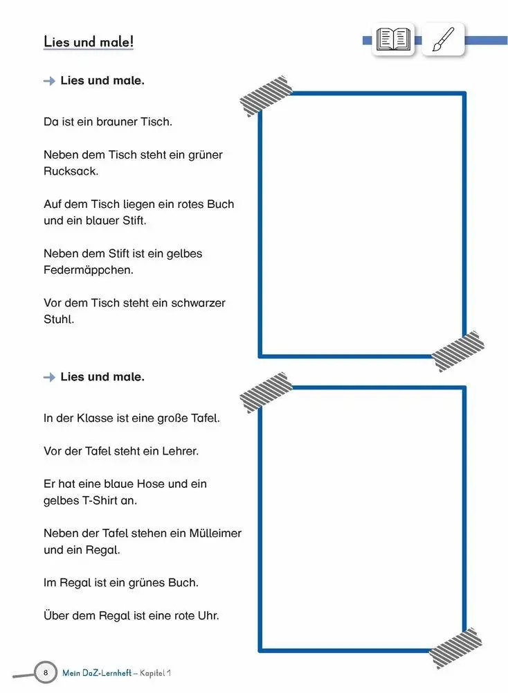 Bild: 9783834670472 | Mein DaZ-Lernheft - Mit Wimmelbildern Wortschatz und Grammatik üben
