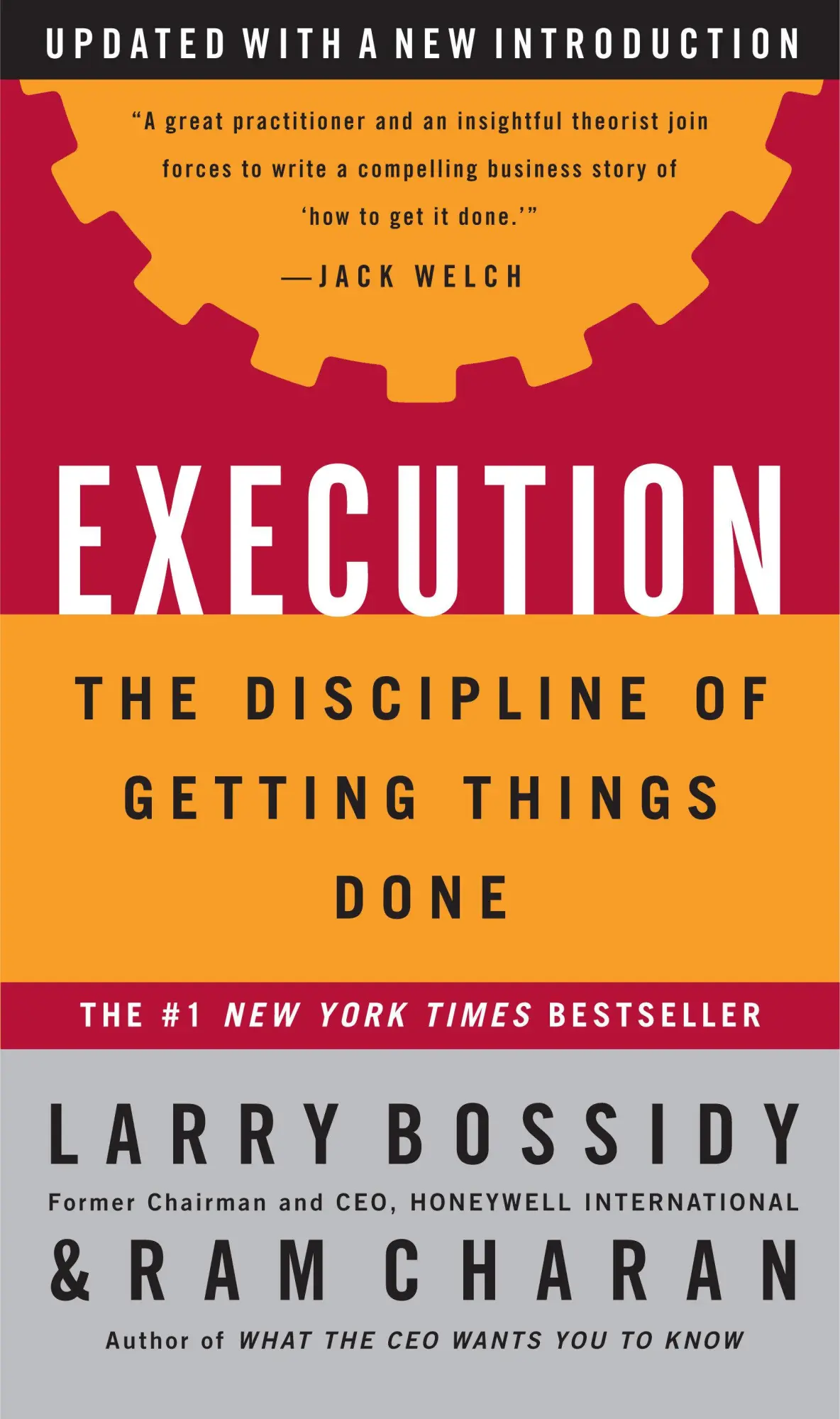 Cover: 9780609610572 | Execution | The Discipline of Getting Things Done | Bossidy (u. a.)