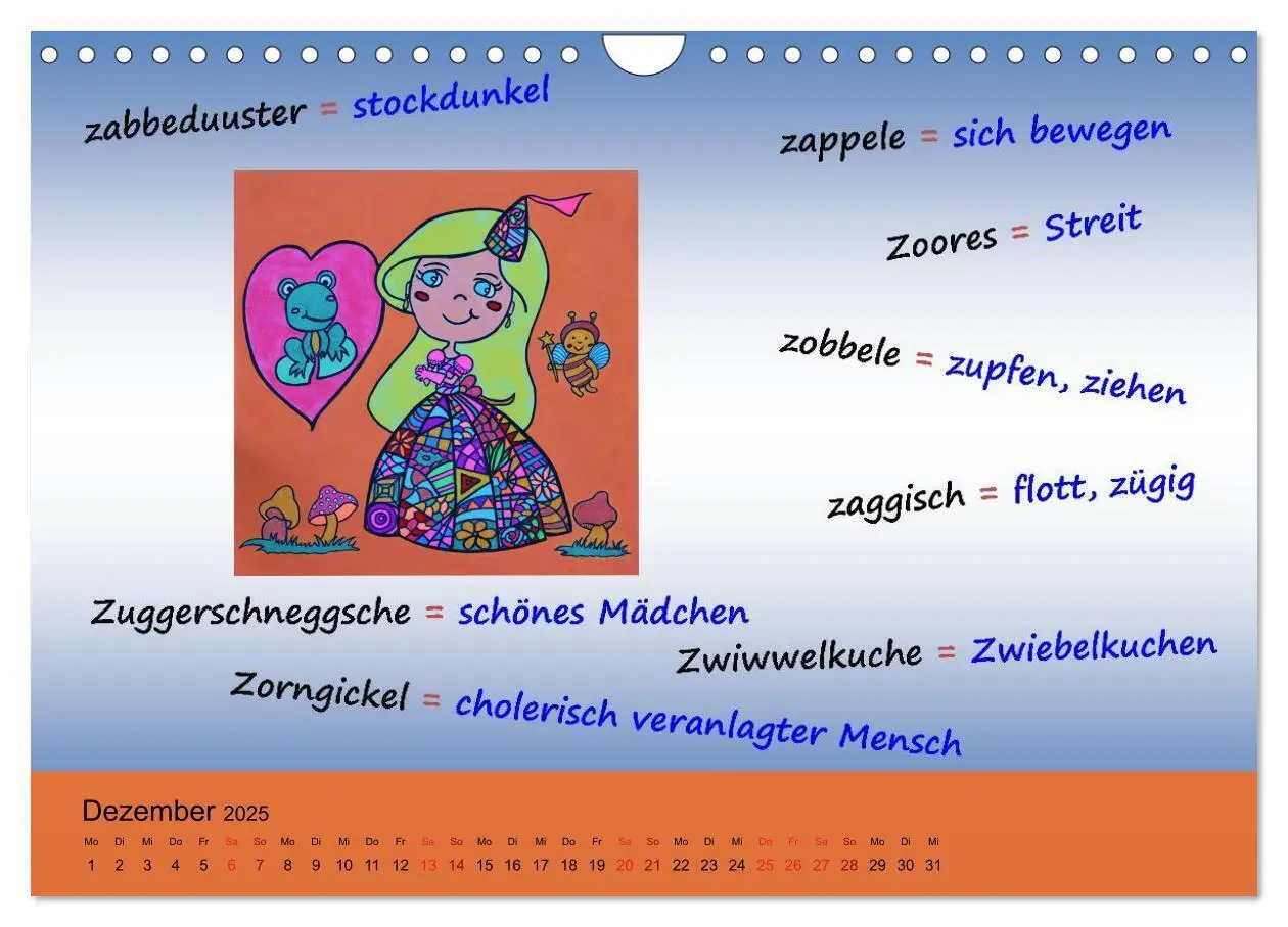 Bild: 9783435520572 | De Hessisch-Kalenner - hessisch babbele lerne in aam Johr...