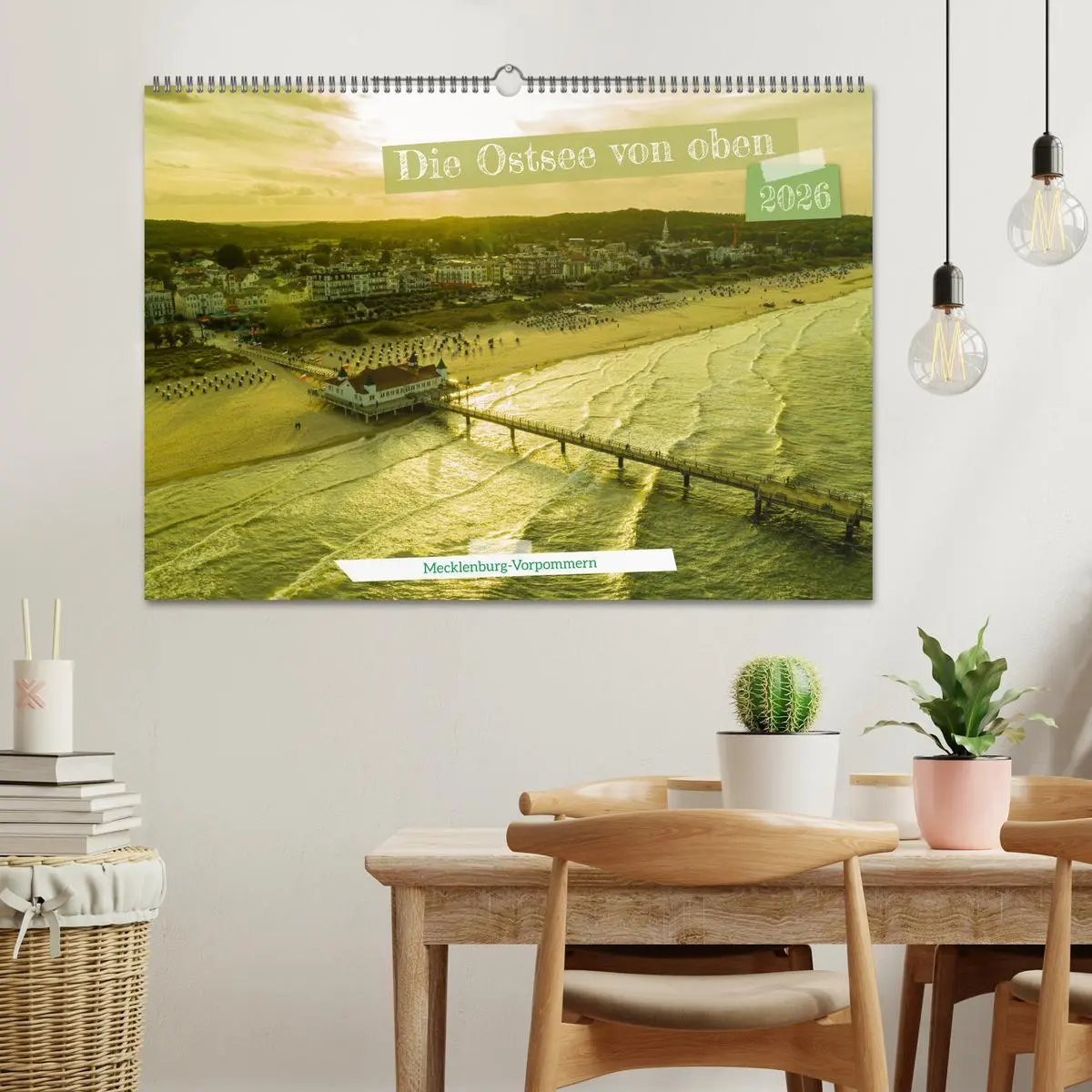 Bild: 9783457540572 | Die Ostsee von oben, Mecklenburg-Vorpommern (Wandkalender 2026 DIN...