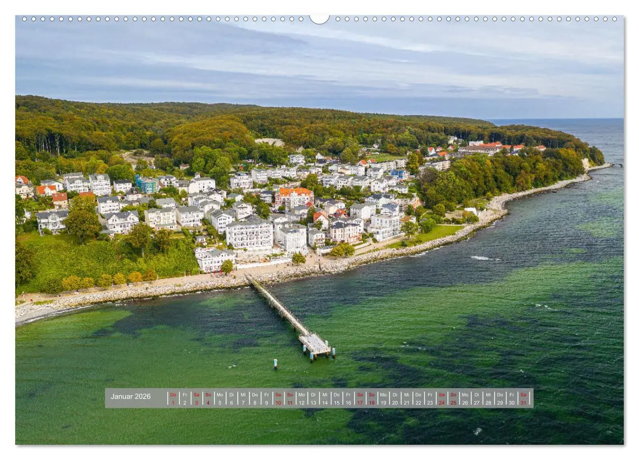 Bild: 9783457540572 | Die Ostsee von oben, Mecklenburg-Vorpommern (Wandkalender 2026 DIN...