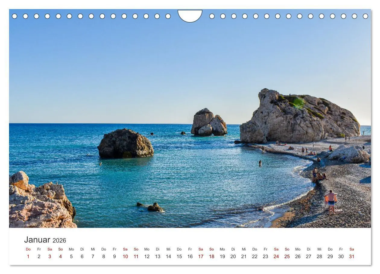 Bild: 9783457610572 | Zypern - Eine bezaubernde Reise. (Wandkalender 2026 DIN A4 quer),...