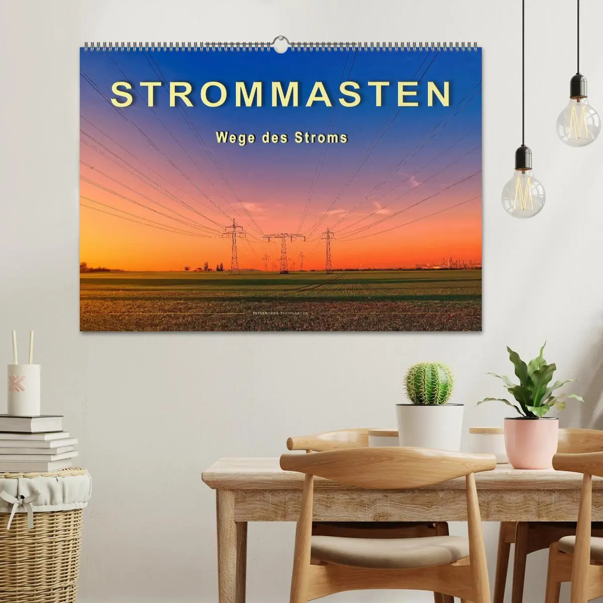 Bild: 9783457920572 | Strommasten - Wege des Stroms (Wandkalender 2026 DIN A2 quer),...