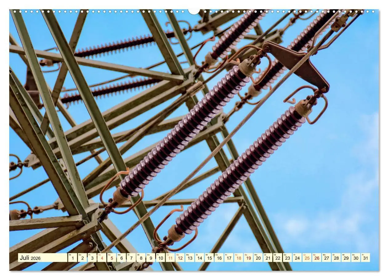 Bild: 9783457920572 | Strommasten - Wege des Stroms (Wandkalender 2026 DIN A2 quer),...