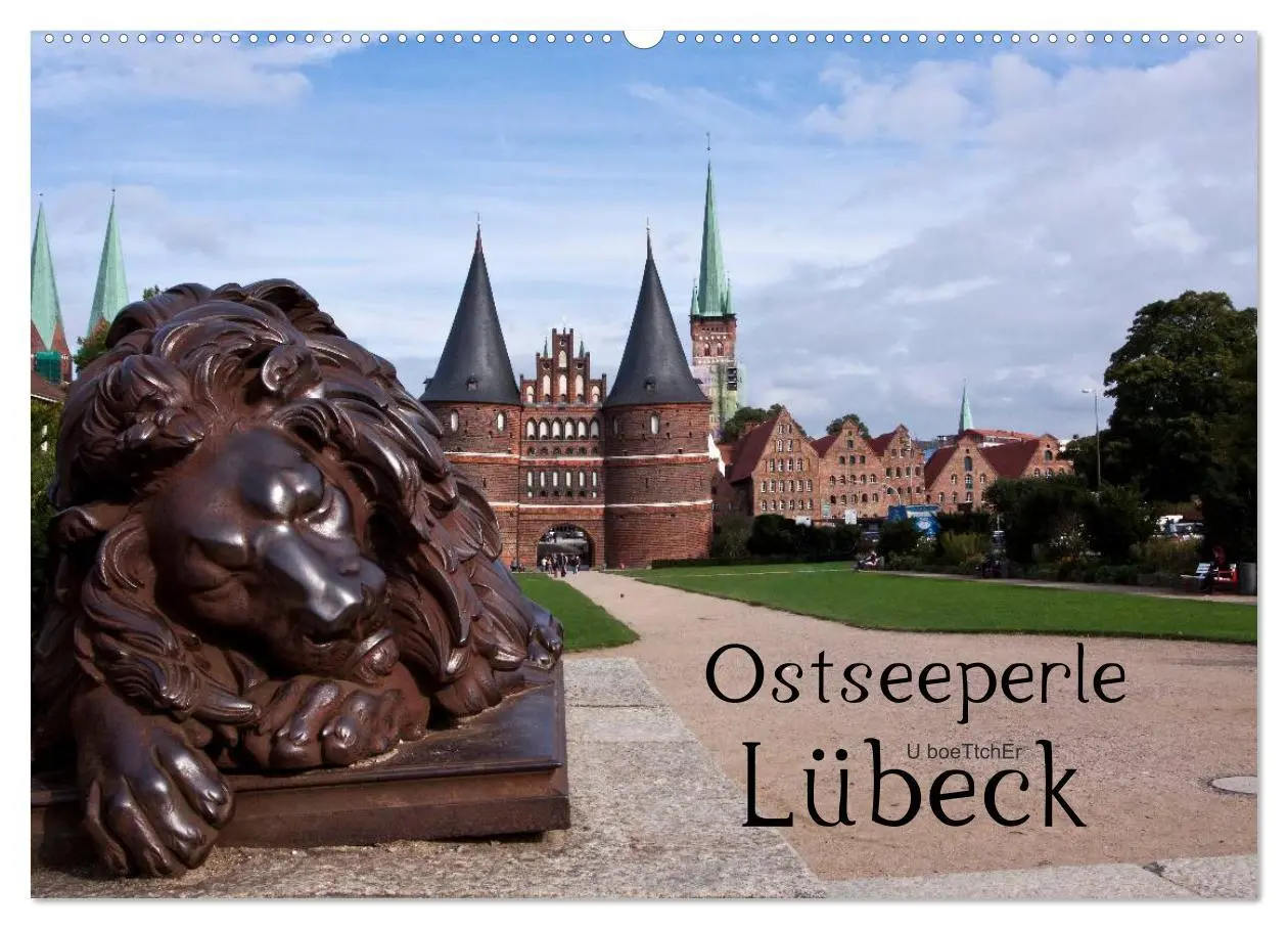 Cover: 9783516010572 | Ostseeperle Lübeck (Wandkalender 2026 DIN A2 quer), CALVENDO...