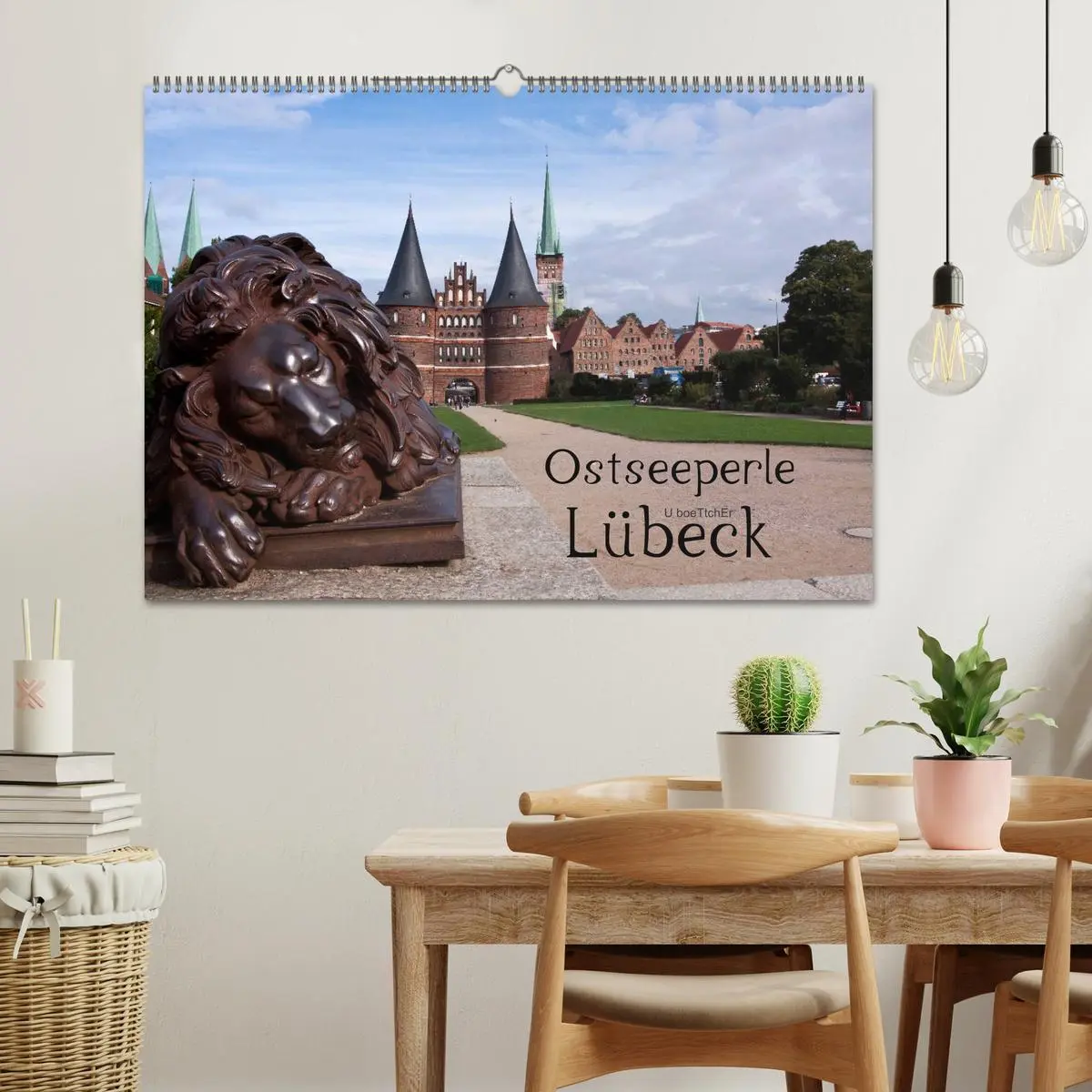 Bild: 9783516010572 | Ostseeperle Lübeck (Wandkalender 2026 DIN A2 quer), CALVENDO...