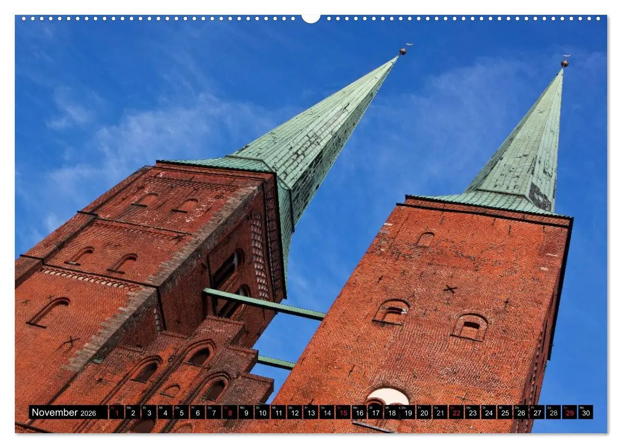 Bild: 9783516010572 | Ostseeperle Lübeck (Wandkalender 2026 DIN A2 quer), CALVENDO...